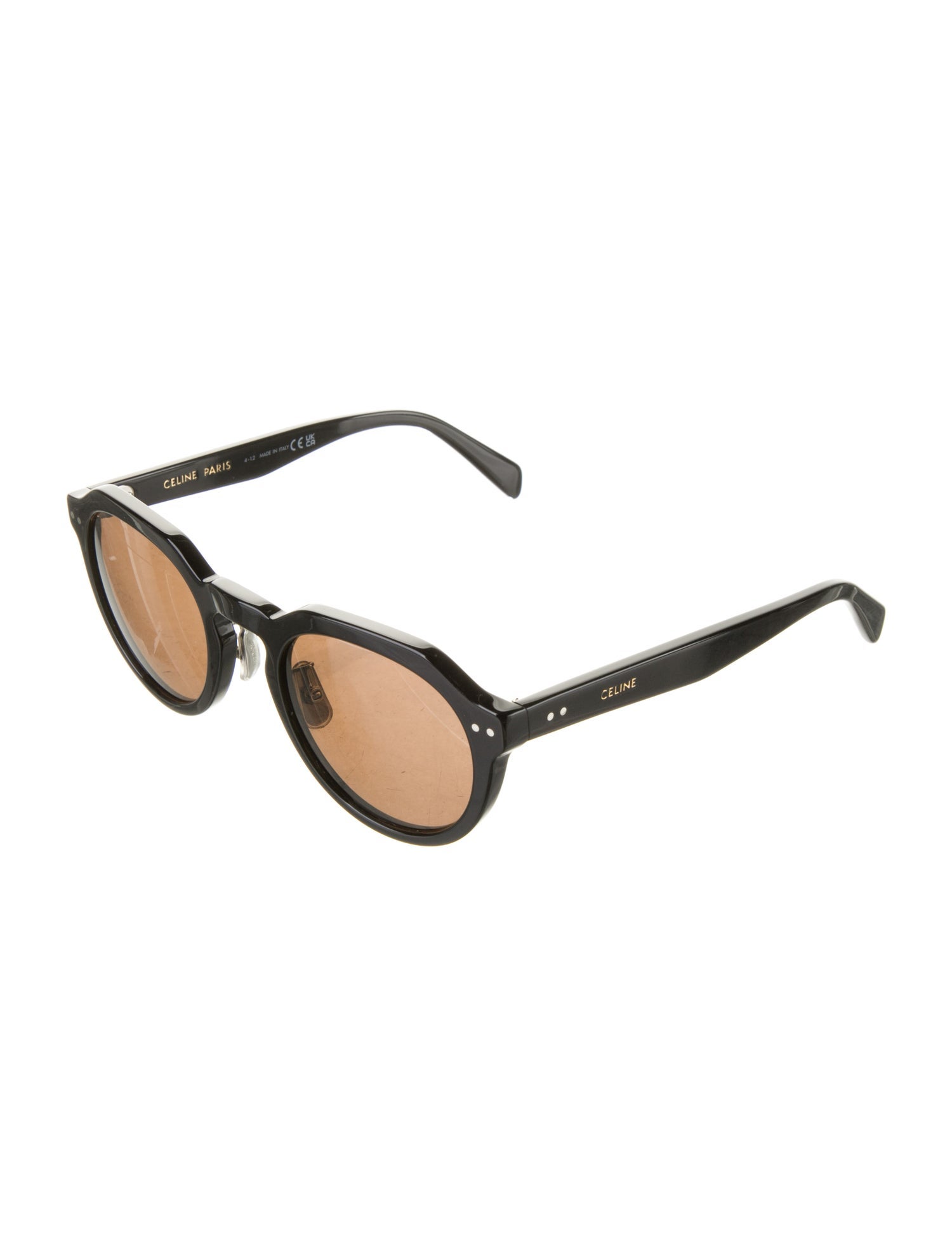 Celine Round Tinted Sunglasses